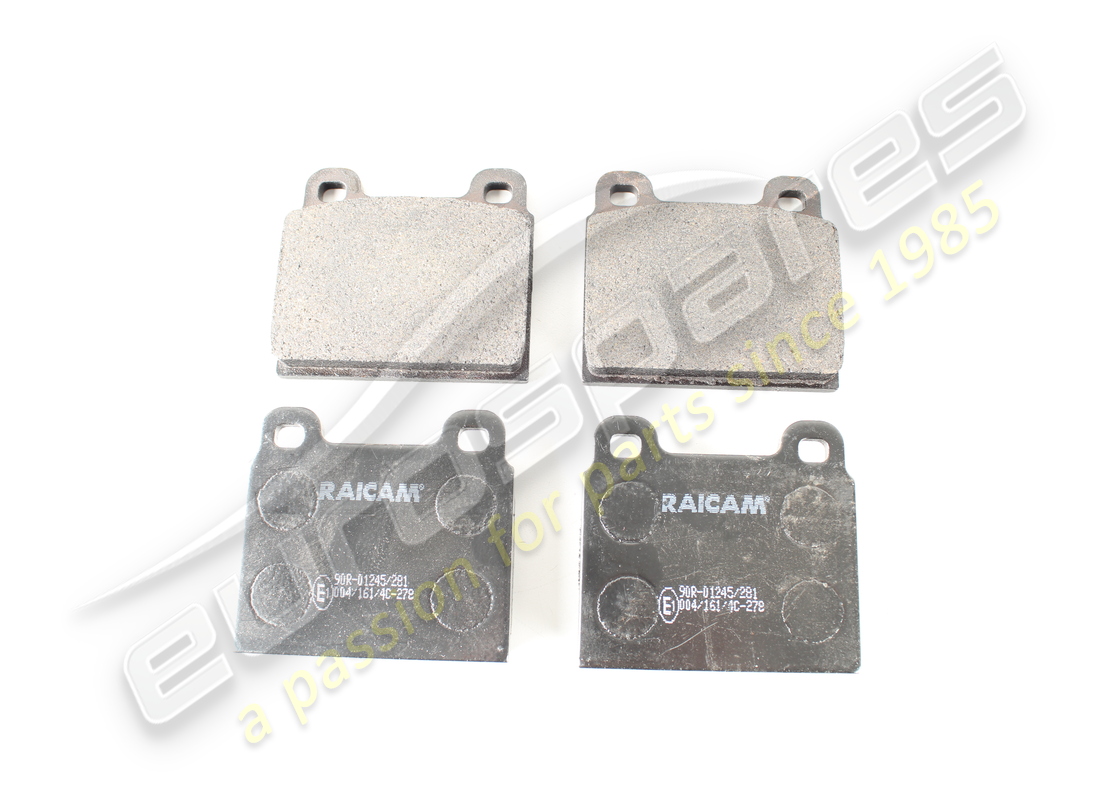 NEW EUROSPARES FRONT PAD SET. PART NUMBER 108133 (1) new eurospares front pad set. part number 108133 (1)