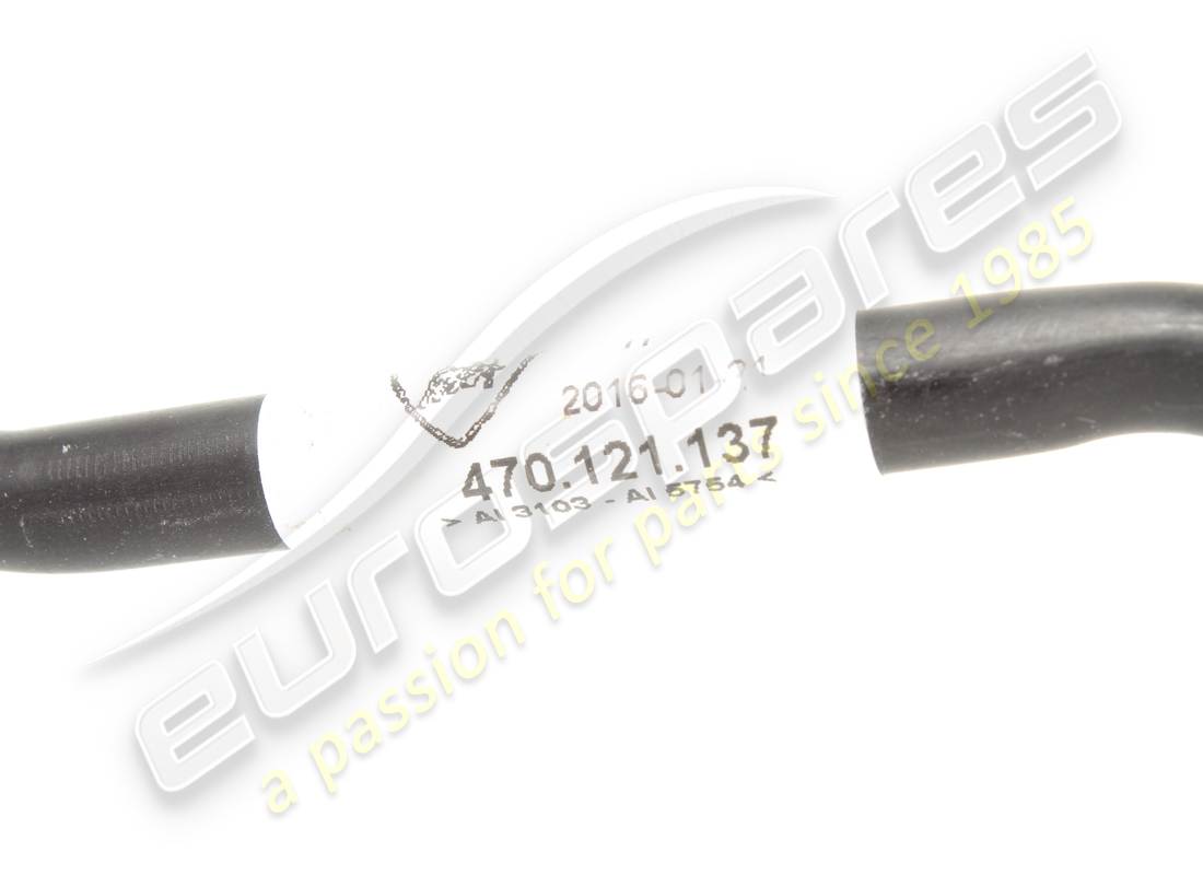 USED LAMBORGHINI PIPE. PART NUMBER 470121137 (4) used lamborghini pipe. part number 470121137 (4)