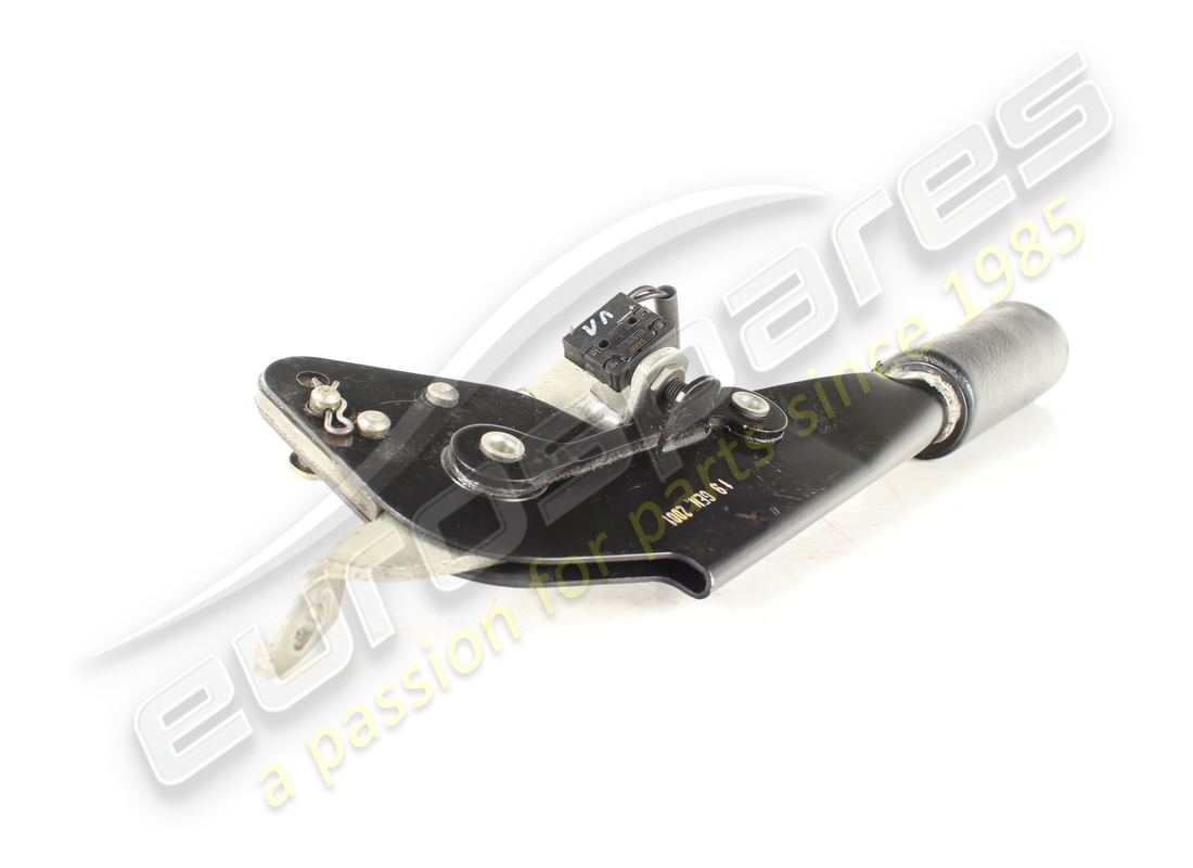 USED MASERATI PARKING BRAKE LEVER ASSEMBLY. PART NUMBER 388001103 (2) used maserati parking brake lever assembly. part number 388001103 (2)