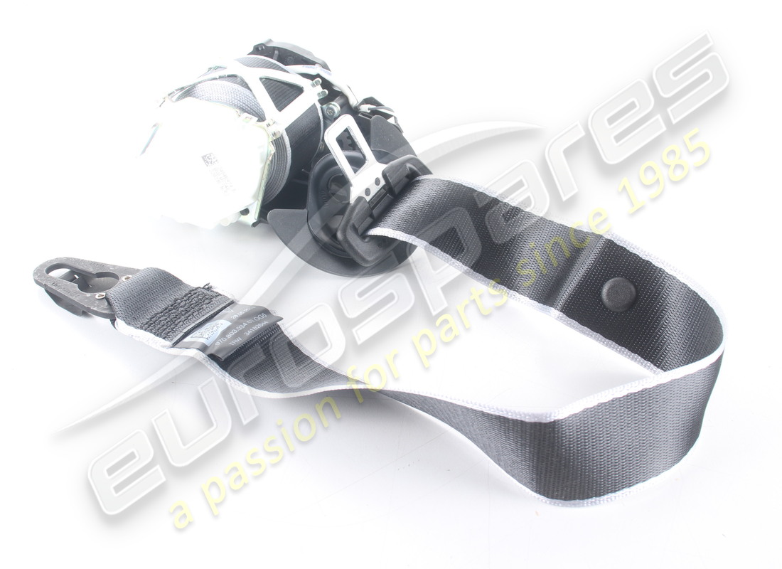 new porsche 3-point belt black/silver. part number 97080303403og5 (1)