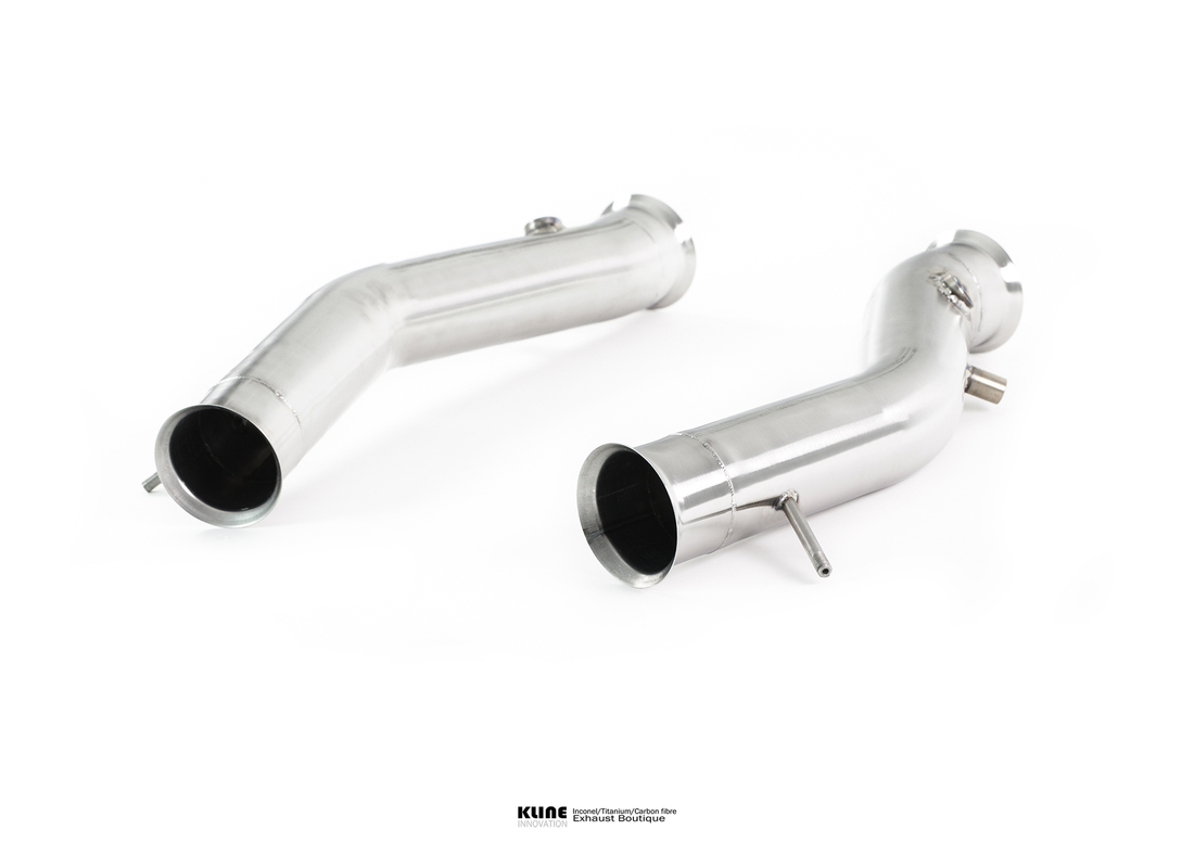 new kline innovation decat cat pipe set - stainless steel. part number klfer430scddecatcsss (1)