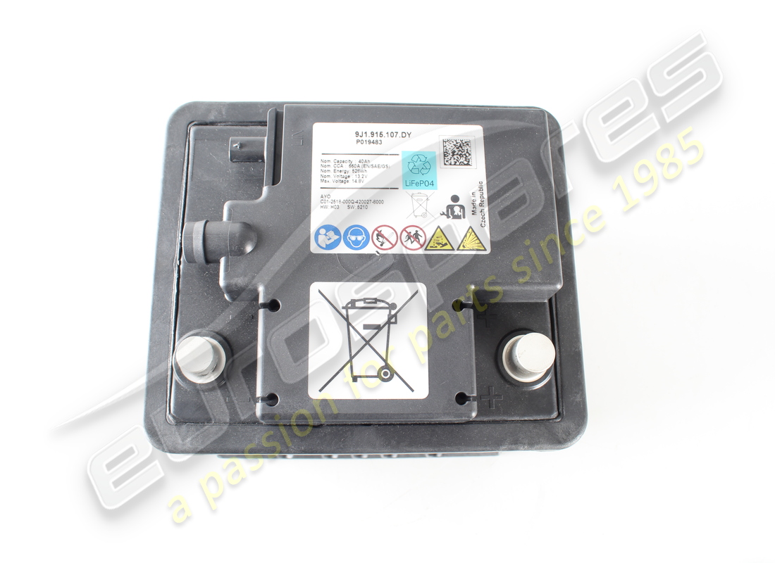 NEW PORSCHE BATTERY. PART NUMBER 9J1915107DY (3) new porsche battery. part number 9j1915107dy (3)