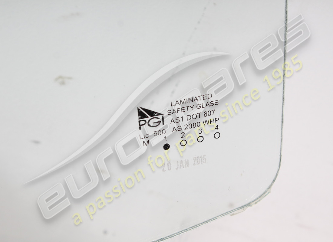 NEW EUROSPARES DE TOMASO PANTERA WINDSCREEN. PART NUMBER EAP1454295 (2) new eurospares de tomaso pantera windscreen. part number eap1454295 (2)