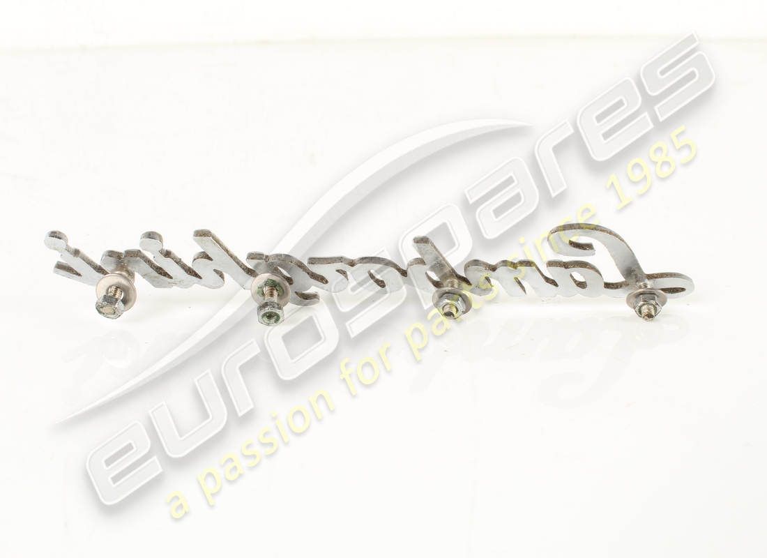 USED LAMBORGHINI INSCRIPTION. PART NUMBER 400853886 (2) used lamborghini inscription. part number 400853886 (2)