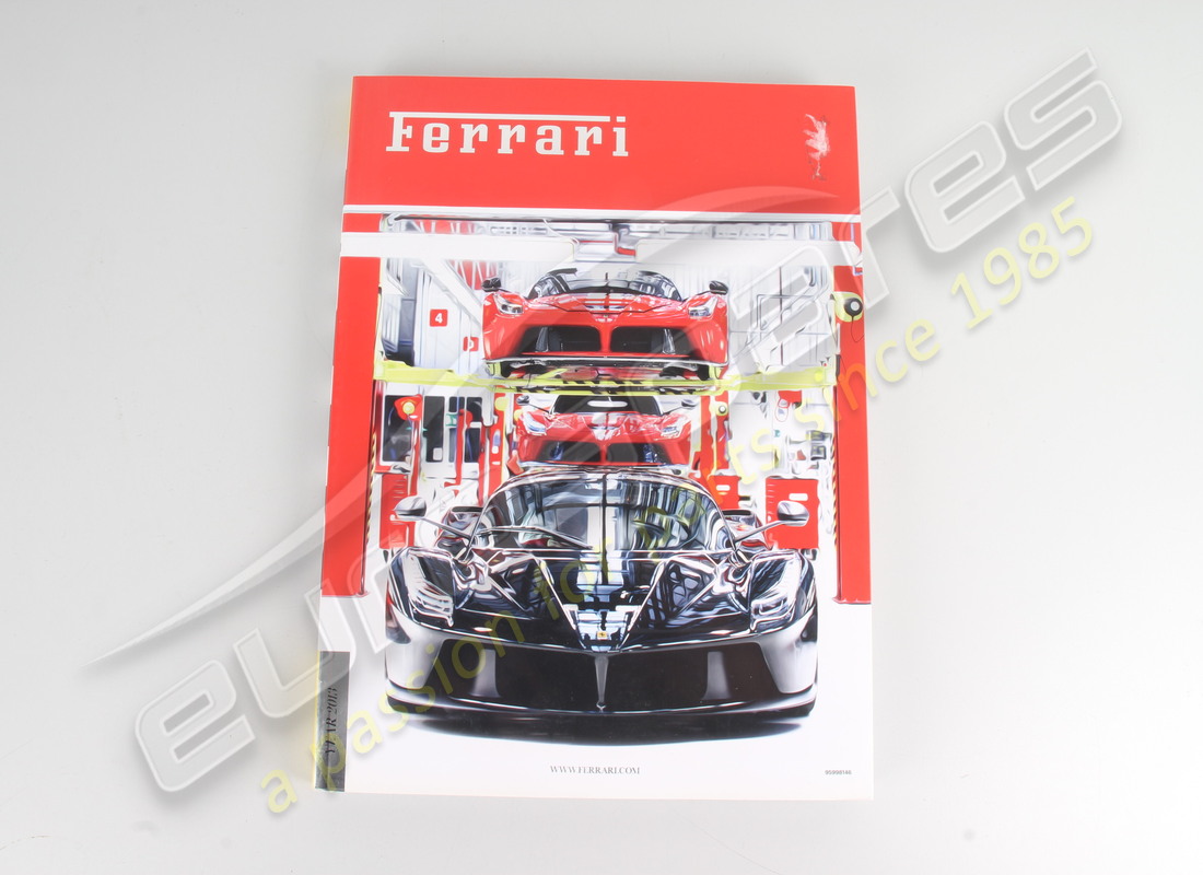 NEW FERRARI YEARBOOK 2013. PART NUMBER 95998146 (1) new ferrari yearbook 2013. part number 95998146 (1)