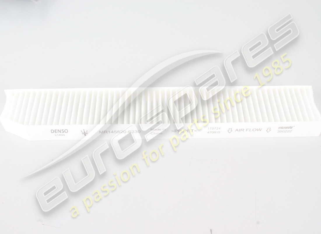 NEW MASERATI CABIN AIR FILTER. PART NUMBER 670215189 (2) new maserati cabin air filter. part number 670215189 (2)