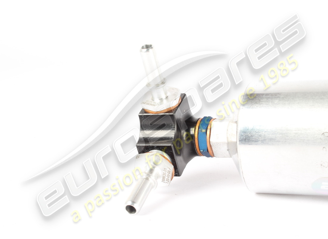 USED EUROSPARES FUEL FILTER WITH CONNECTORS. PART NUMBER EAP1493227 (2) used eurospares fuel filter with connectors. part number eap1493227 (2)