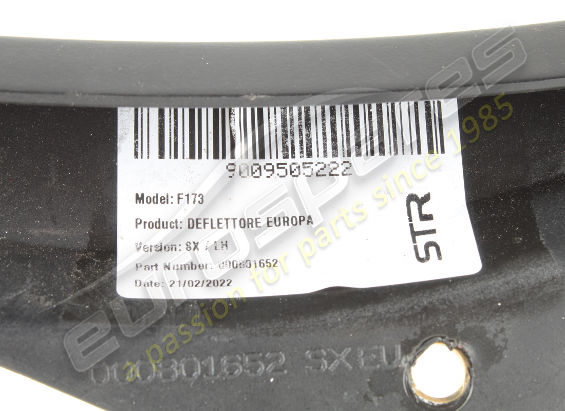 used ferrari deflettore sx nero. part number 801652 (3)