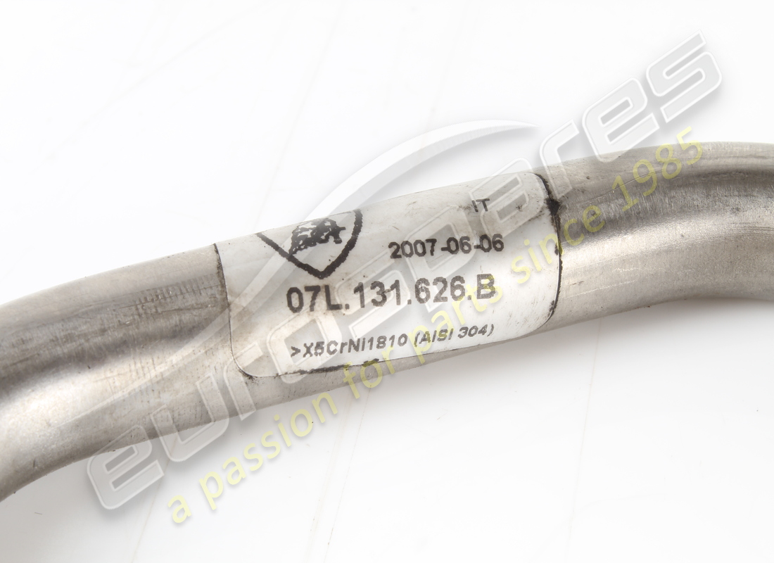 used lamborghini connecting pipe. part number 07l131626b (4)