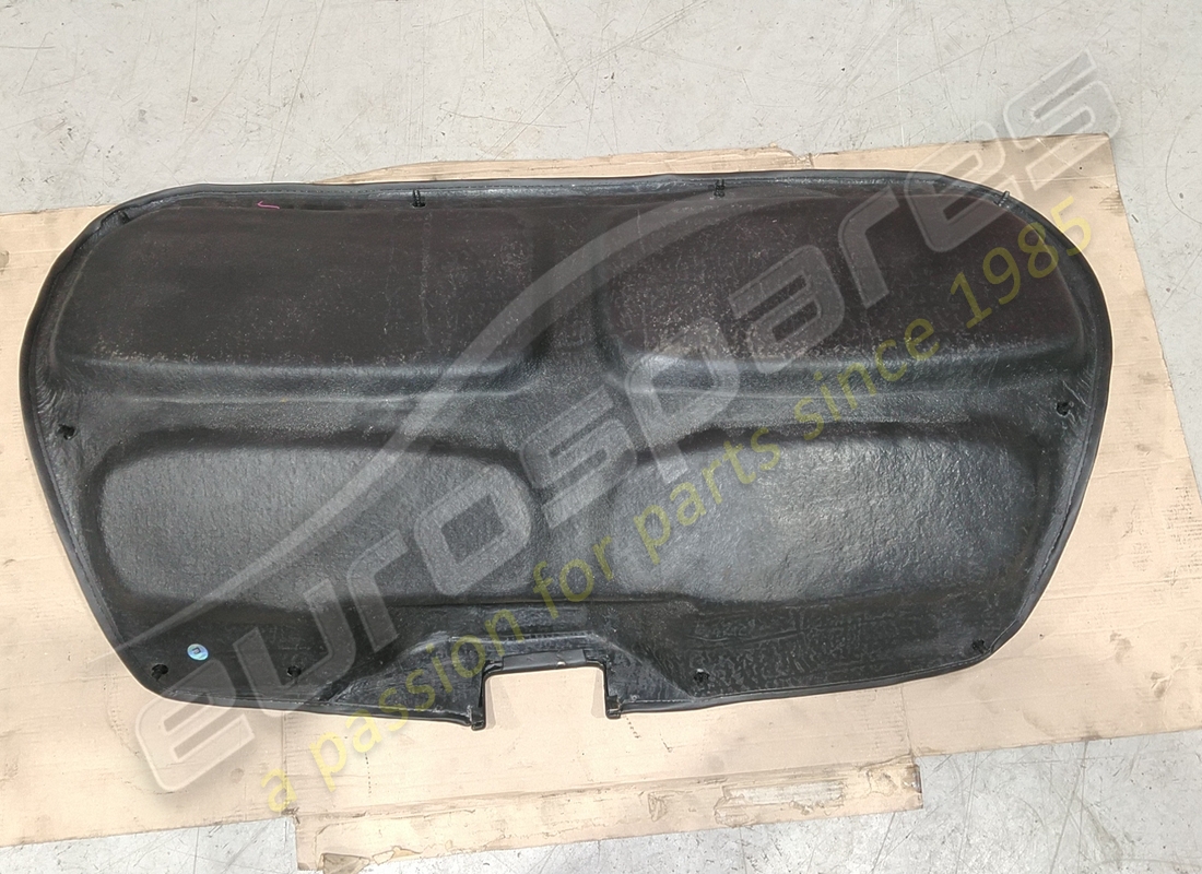 used ferrari trunk hood carpet black. part number 63757890 (2)