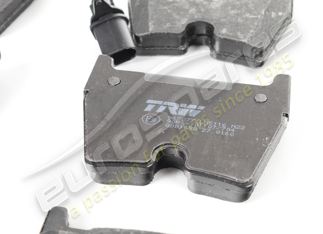 NEW EUROSPARES FRONT BRAKE PADS FOR STEEL DISC. PART NUMBER 400698151 (2) new eurospares front brake pads for steel disc. part number 400698151 (2)