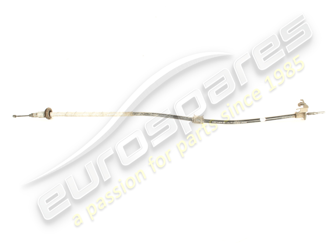 USED Ferrari RH PARKING BRAKE CABLE . PART NUMBER 249701 (1)