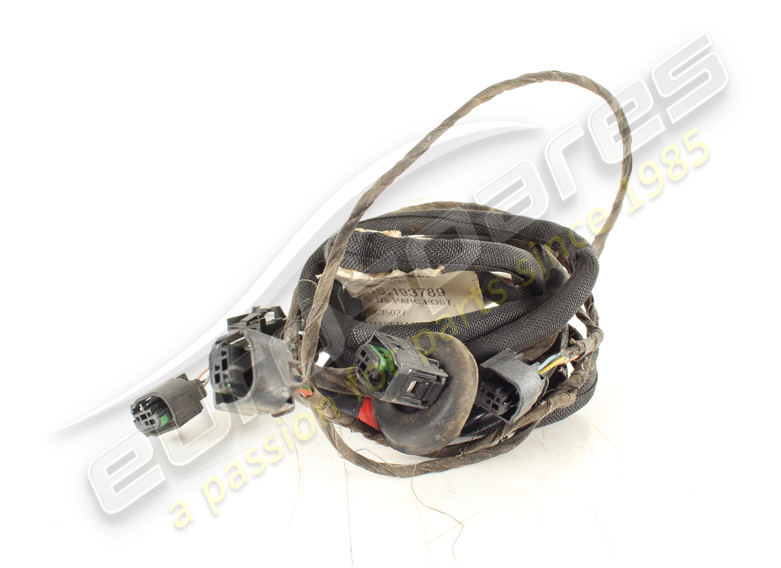 USED MASERATI REAR PARKING SENSORS WIRING. PART NUMBER 193789 (4) used maserati rear parking sensors wiring. part number 193789 (4)