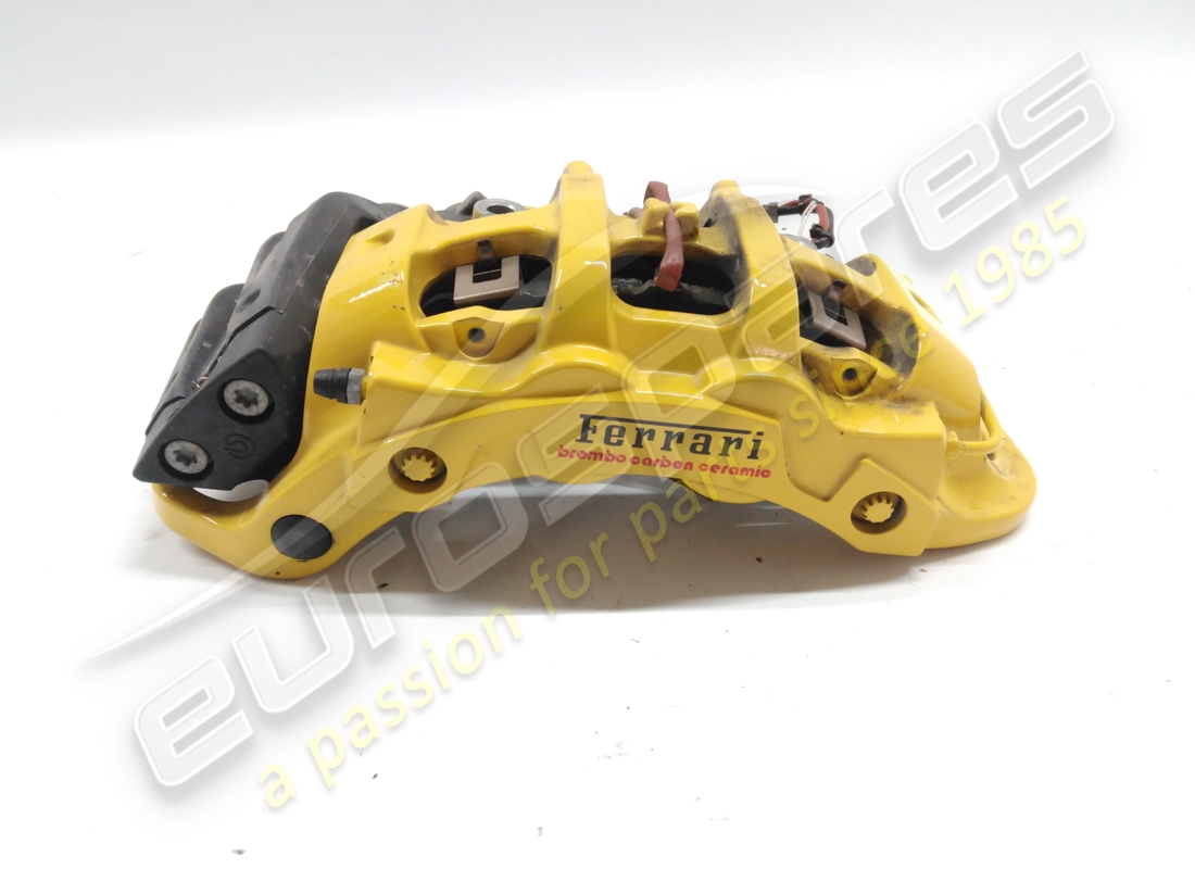 USED Ferrari CALIPER COMPLETE CARBON CERAMIC POST.DX GIAL . PART NUMBER 776940 (1)