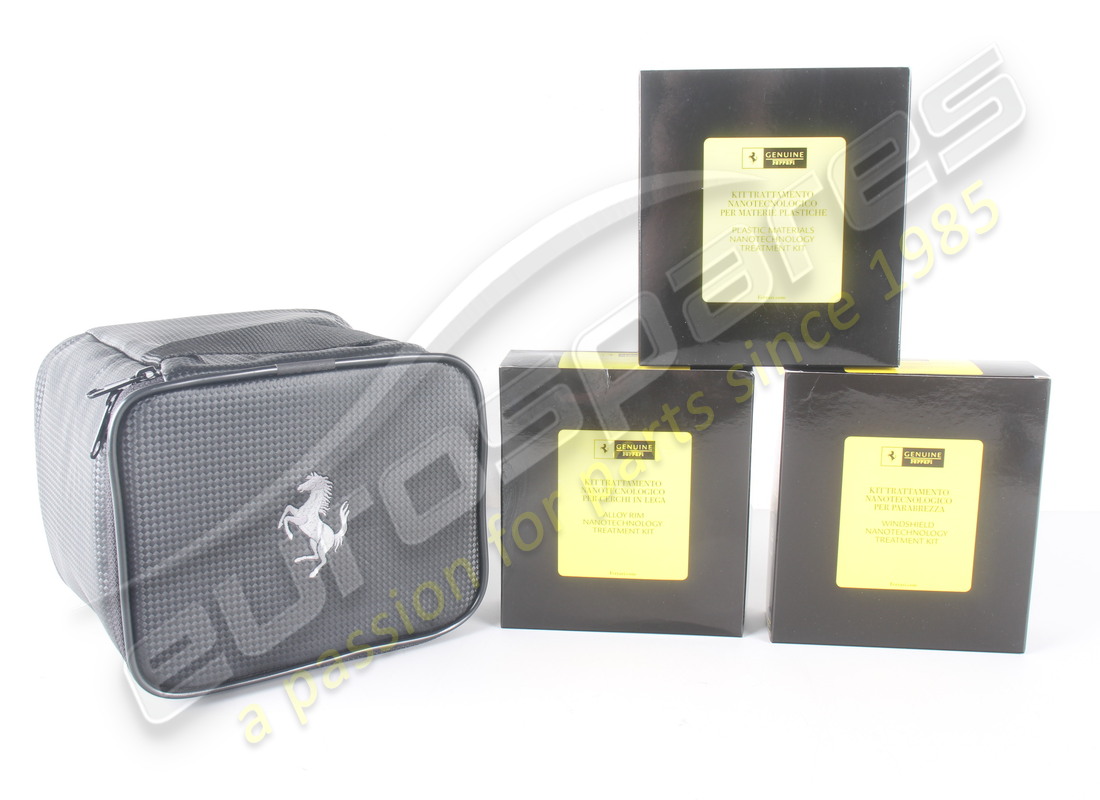 new ferrari nanotechnologies car care kit. part number 70002327 (1)