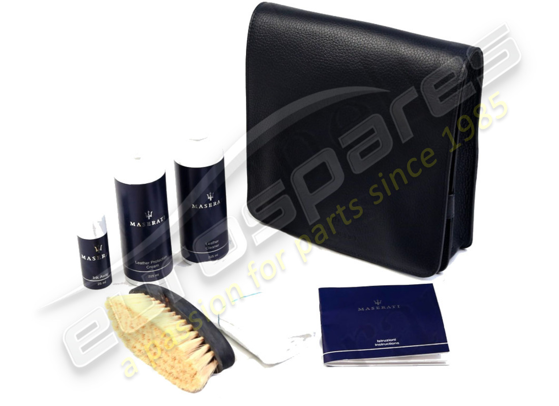 NEW MASERATI LEATHER CARE KIT. PART NUMBER 920001972 (1) new maserati leather care kit. part number 920001972 (1)