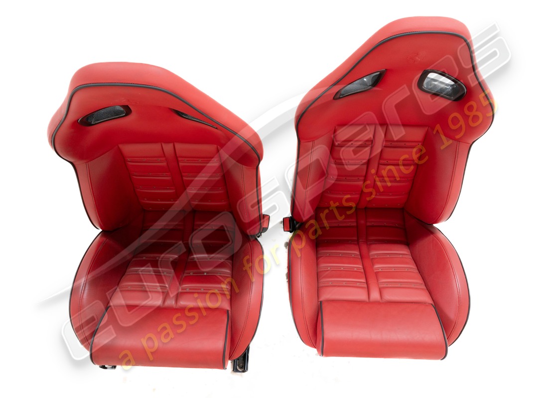 USED FERRARI CARBON SEATS (RHD). PART NUMBER EAP1552588 (2) used ferrari carbon seats (rhd). part number eap1552588 (2)