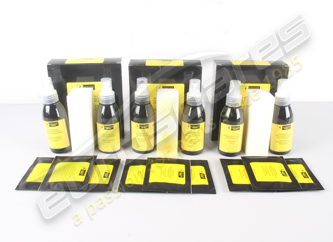 new ferrari nanotechnologies car care kit. part number 70002327 (7)