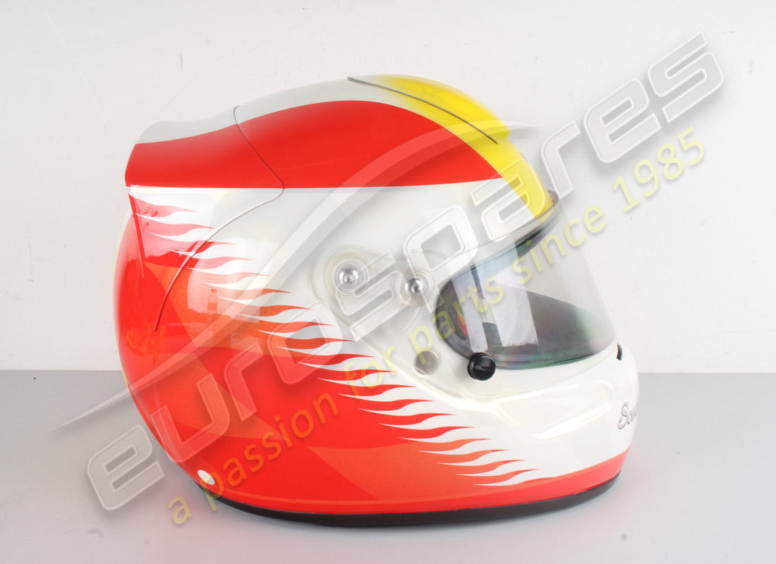 NEW FERRARI LARGE FERRARI HELMET WITH BAG. PART NUMBER 95993182 (4) new ferrari large ferrari helmet with bag. part number 95993182 (4)
