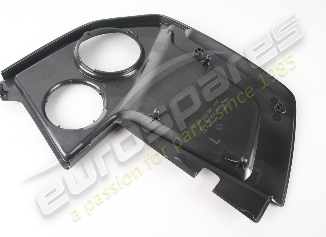 new porsche cover for engine compartment side left black. part number 9p18131651e0 (2)