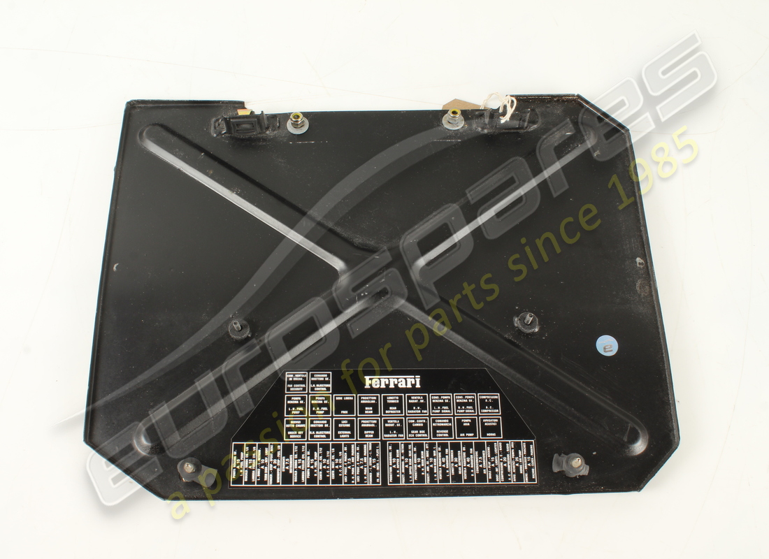 USED FERRARI PASSENGER FOOT-REST PLATE. PART NUMBER 172554 (1) used ferrari passenger foot-rest plate. part number 172554 (1)