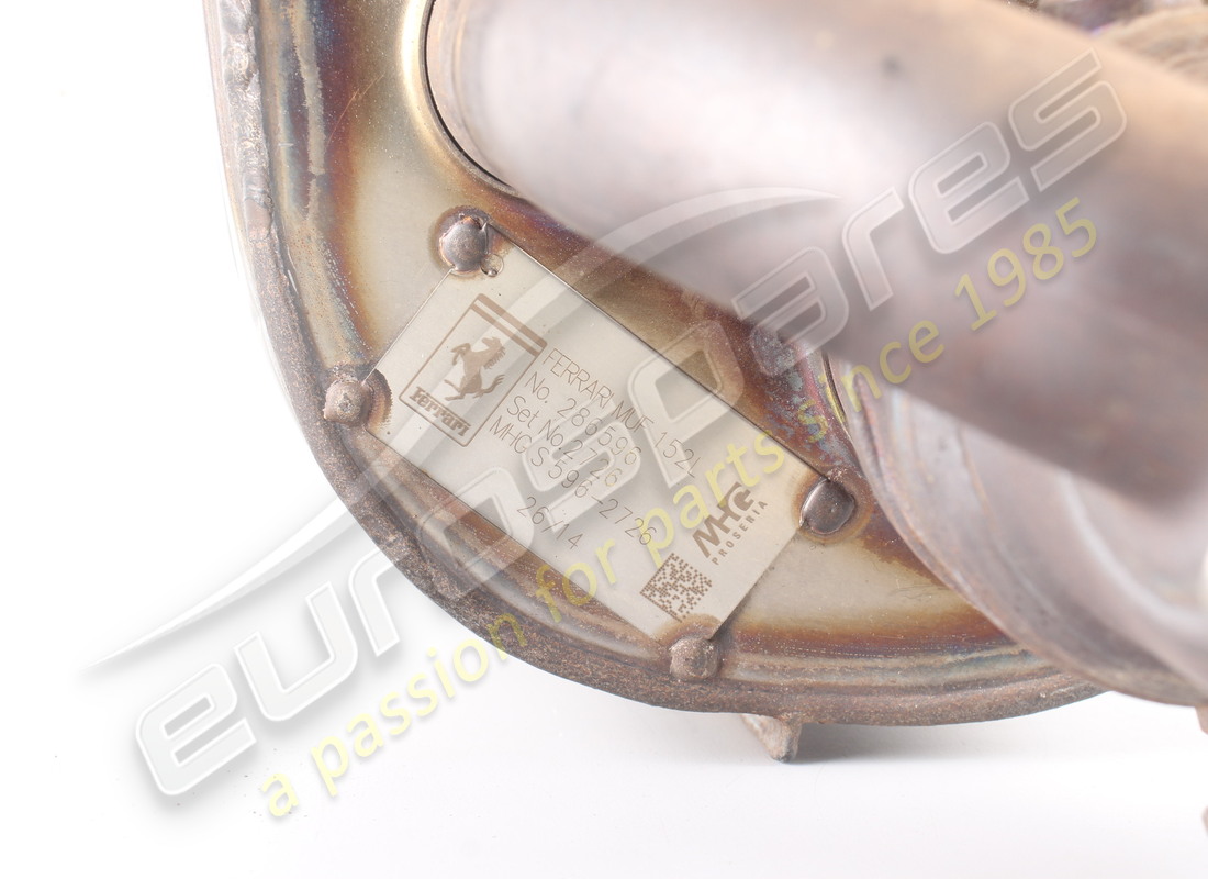 used ferrari rear lh silencer. part number 286596 (9)