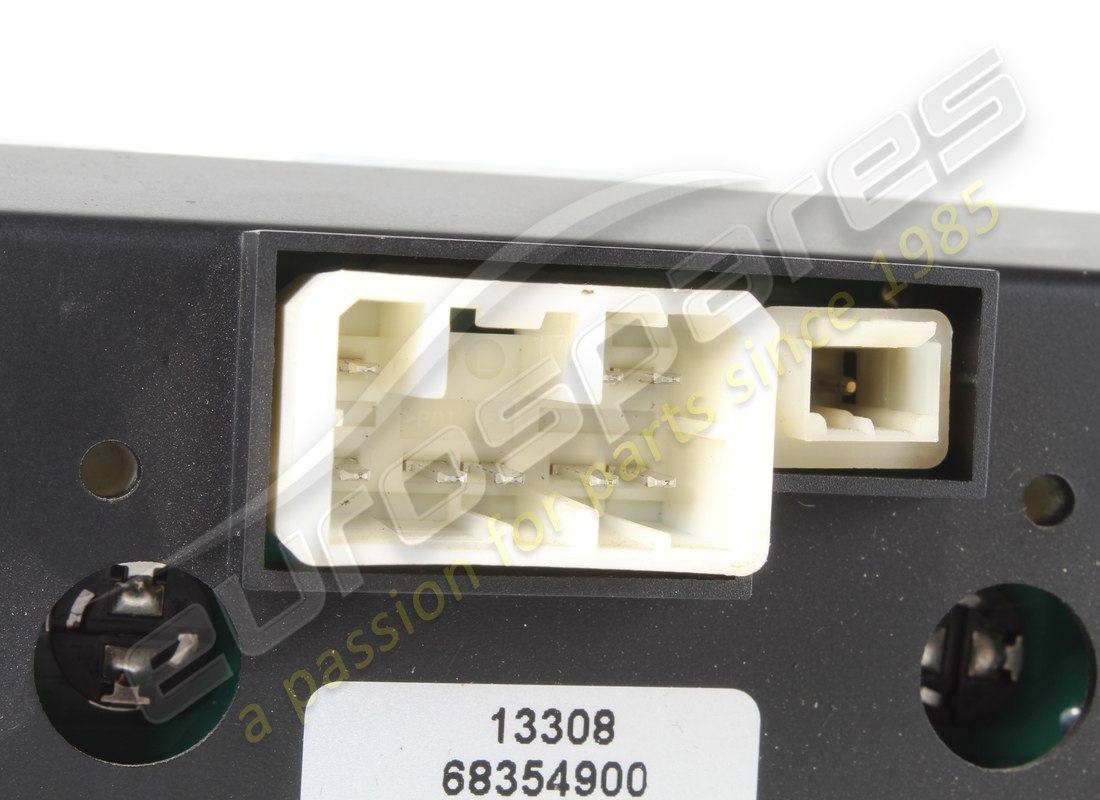 USED FERRARI AIR CONDITIONING CONTROL SET -WITH DEGRE. PART NUMBER 68354900 (7) used ferrari air conditioning control set -with degre. part number 68354900 (7)