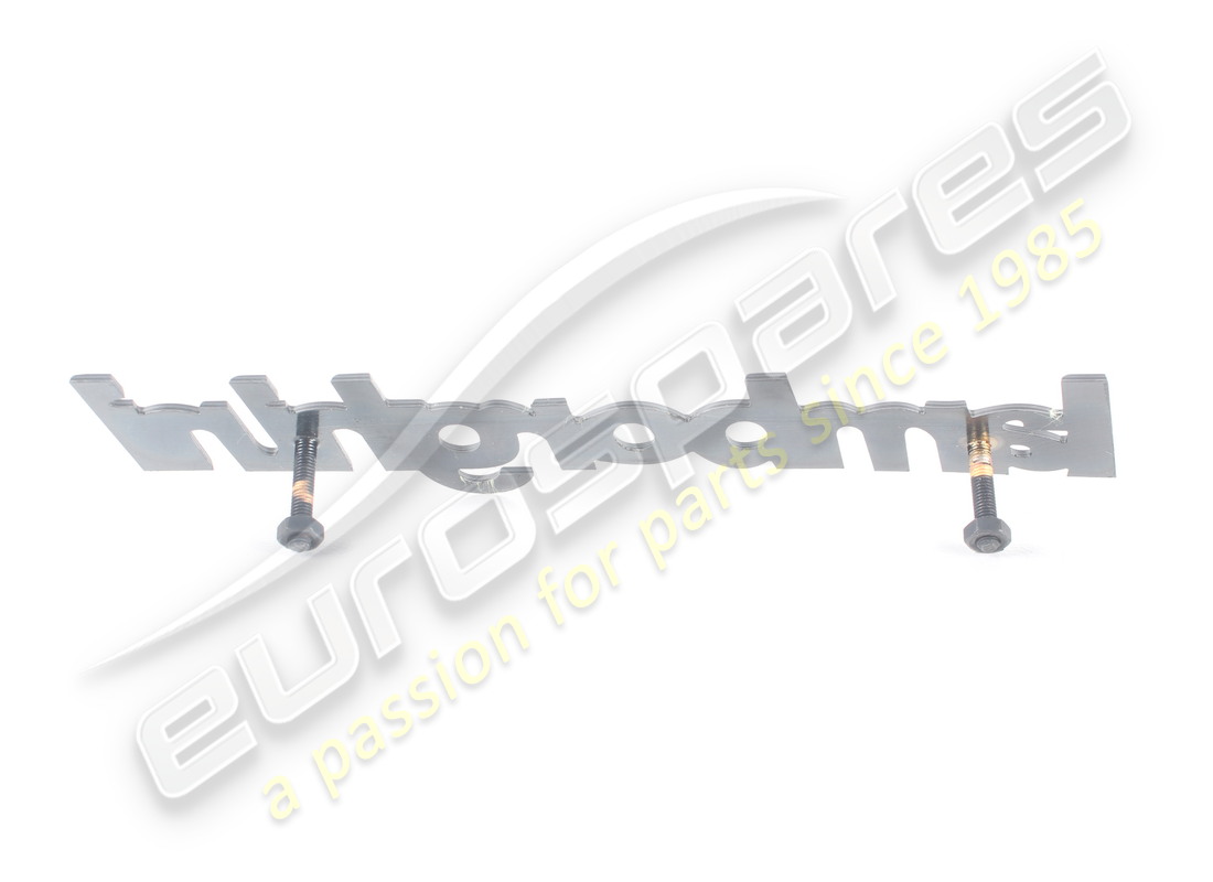 new oe lamborghini black plate. part number 006111397 (3)