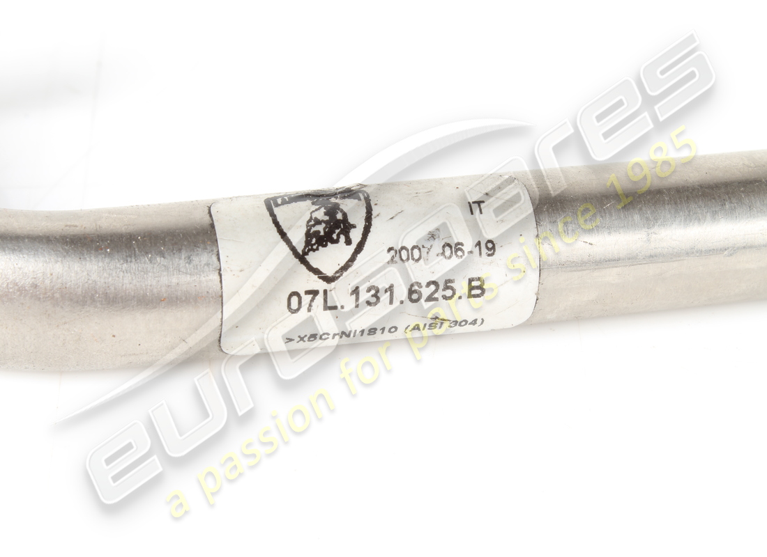 USED LAMBORGHINI CONNECTING PIPE. PART NUMBER 07L131625B (5) used lamborghini connecting pipe. part number 07l131625b (5)