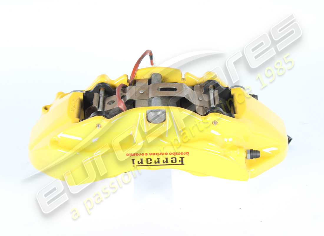 USED FERRARI FRONT RH CALIPER WITH PADS. PART NUMBER 297309 (2) used ferrari front rh caliper with pads. part number 297309 (2)