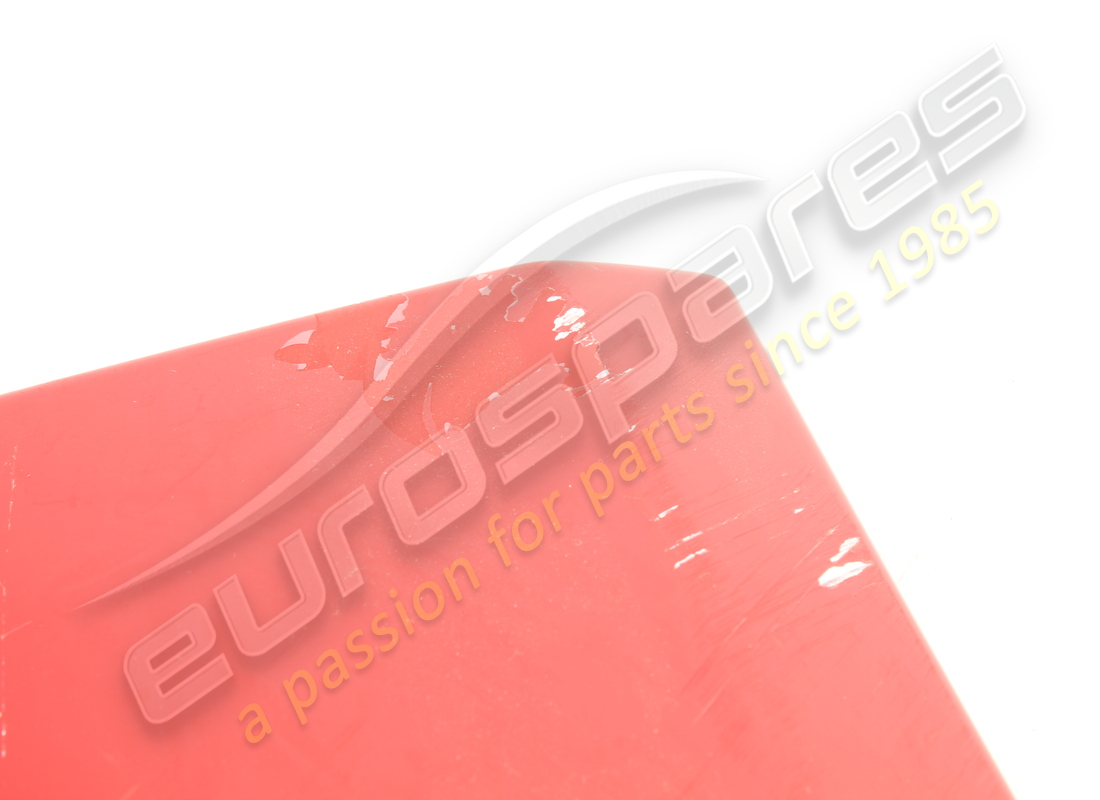 DAMAGED FERRARI COMPLETE UPPER SPOILER COVER. PART NUMBER 985821722 (4) damaged ferrari complete upper spoiler cover. part number 985821722 (4)