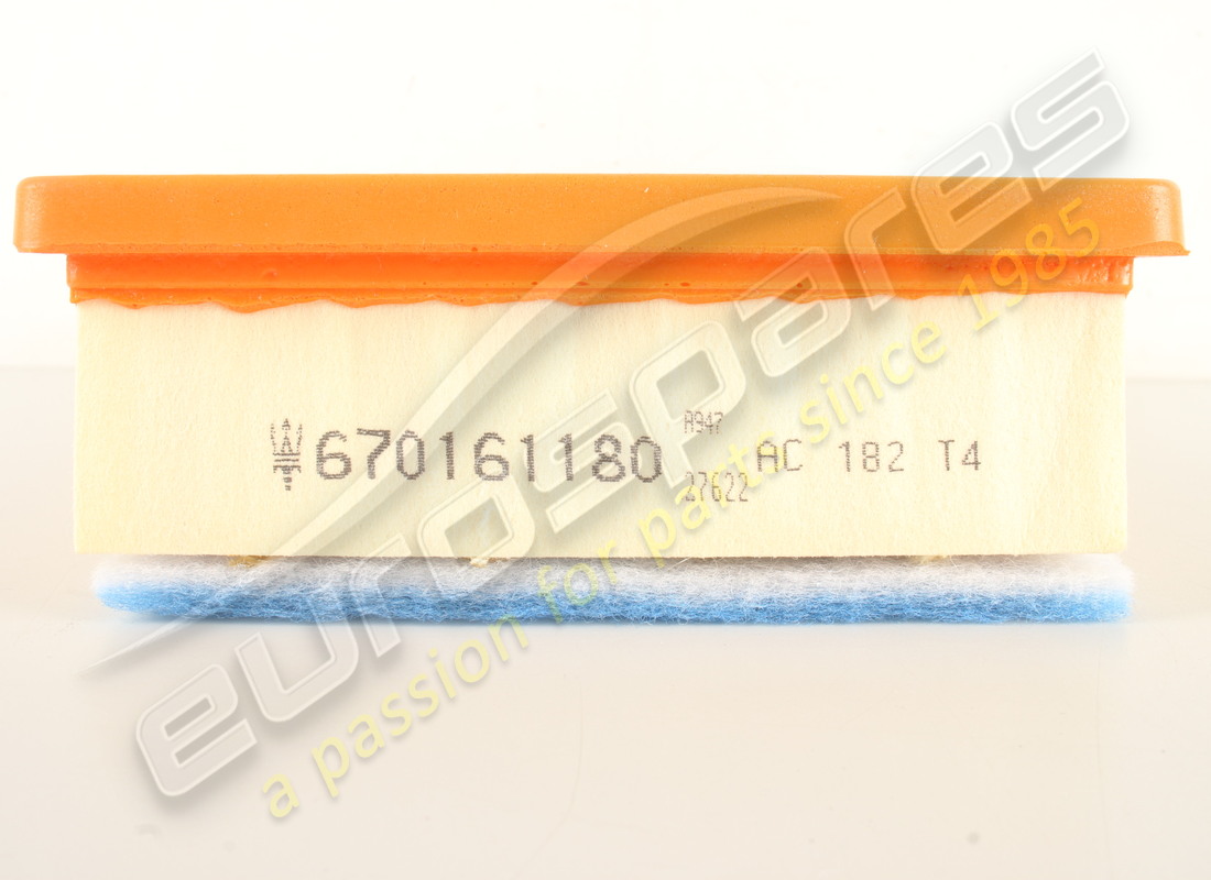 NEW MASERATI AIR FILTER ELEMENT. PART NUMBER 670161180 (2) new maserati air filter element. part number 670161180 (2)