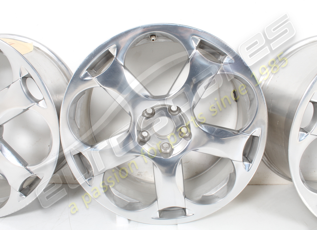 used lamborghini cassiopea wheel set (silver). part number 0r1400091 (7)