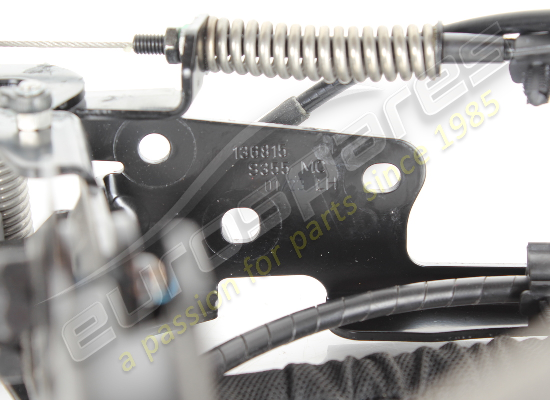 USED FERRARI LH FLAP MECHANISM. PART NUMBER 865535 (2) used ferrari lh flap mechanism. part number 865535 (2)