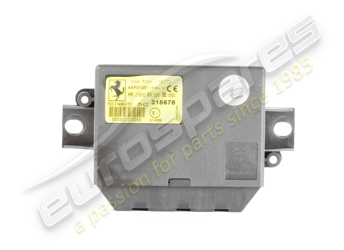 USED Ferrari PARKING SENSOR NODE ECU . PART NUMBER 315675 (1)