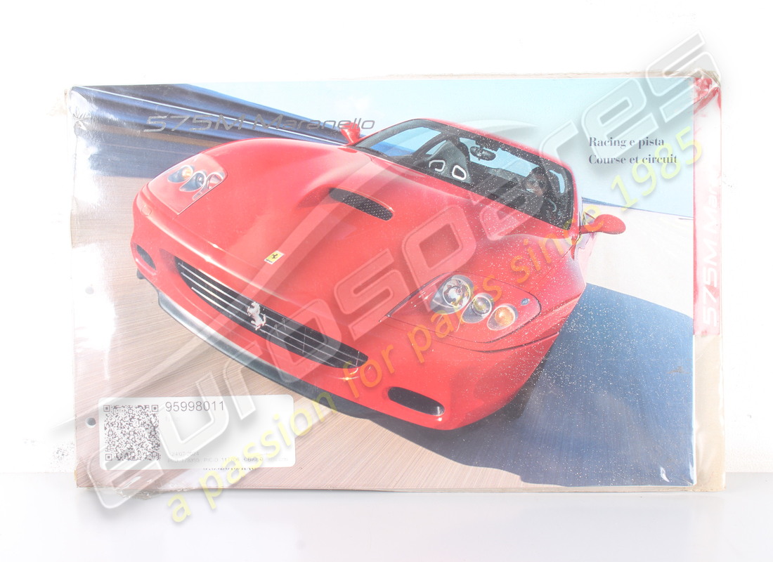 NEW FERRARI AGG.TO CARROZZERIA SCAGLIETT. PART NUMBER 95998011 (1) new ferrari agg.to carrozzeria scagliett. part number 95998011 (1)