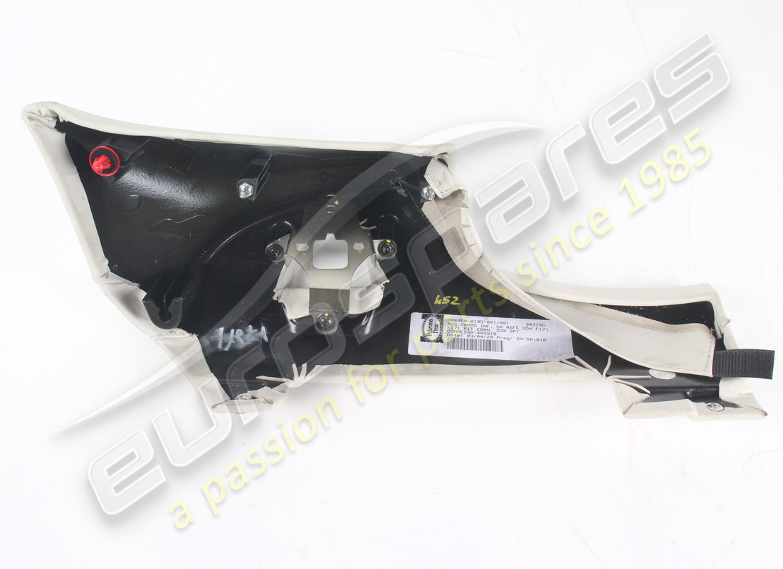 used eurospares lower dash panels in leather light grey 4301 part numbers 947673 and 947672 are in leather not alcantara. part number eap1723553 (10)