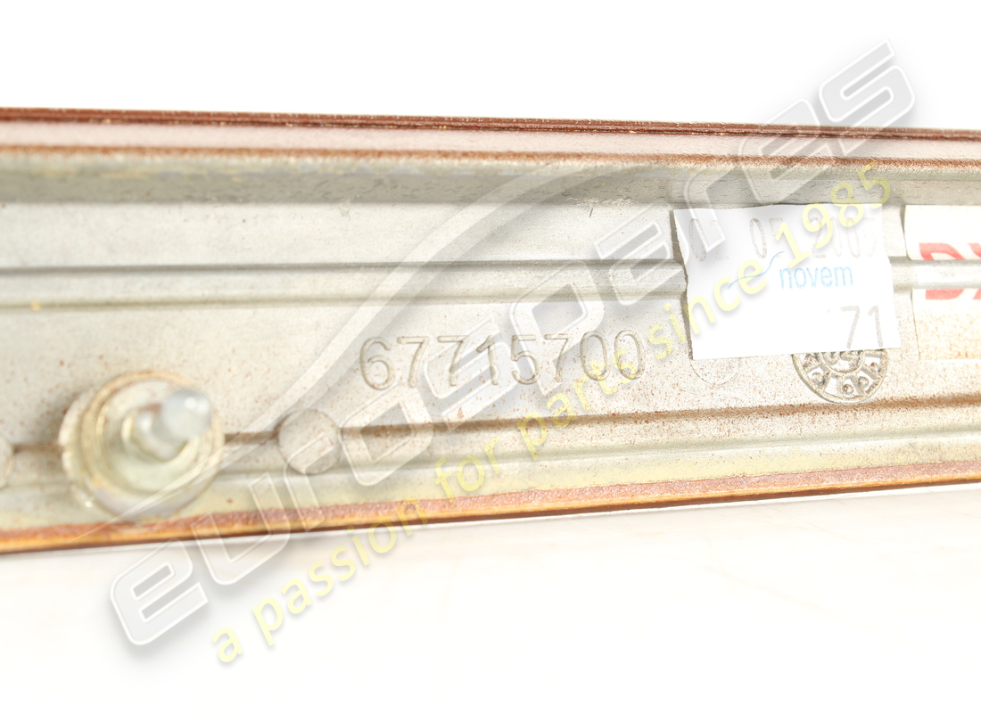 used maserati lh plate palissander. part number 67715782 (7)