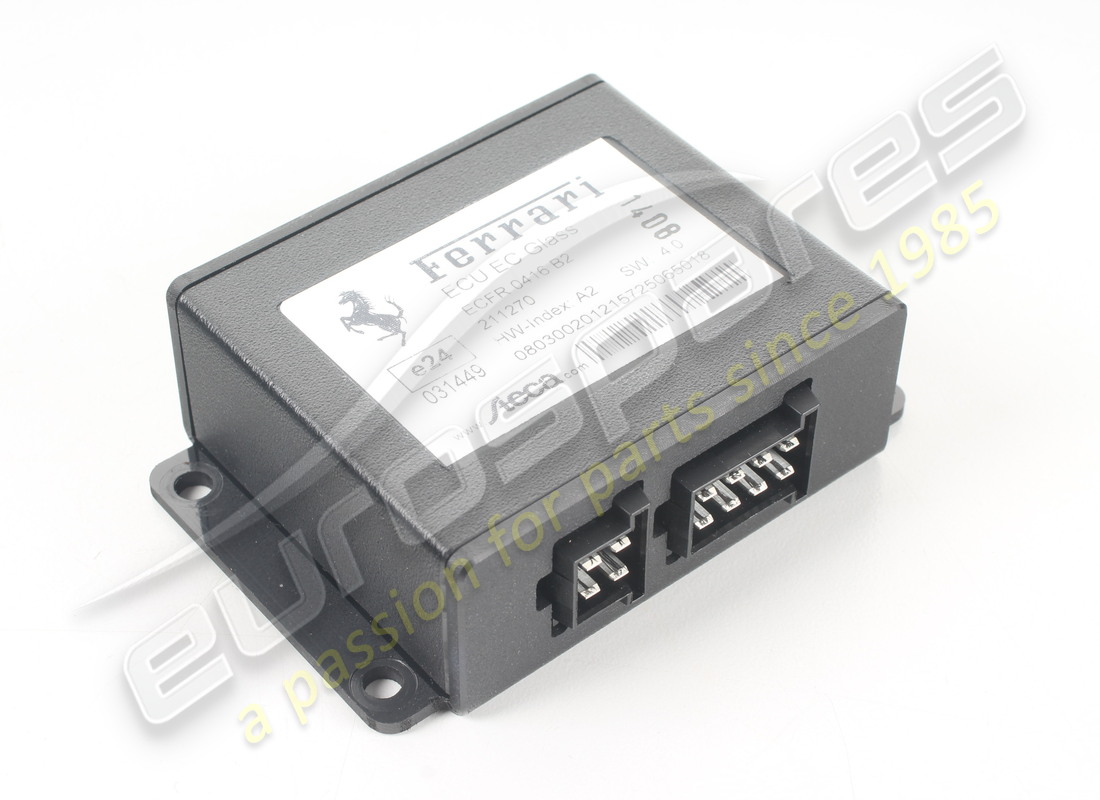 NEW FERRARI CENTRALINA CONTR.ELETTROCROM. PART NUMBER 211270 (3) new ferrari centralina contr.elettrocrom. part number 211270 (3)