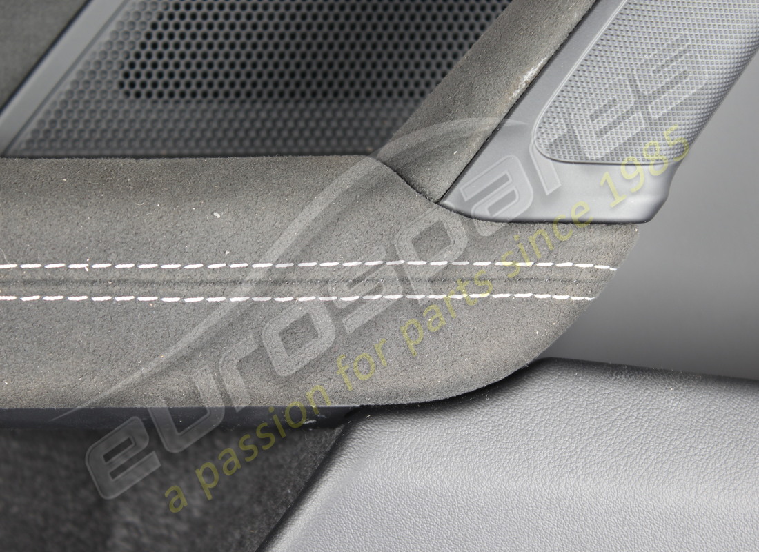 USED PORSCHE DOOR PANEL BLACK/SILVER. PART NUMBER 9GT867011JIA0 (4) used porsche door panel black/silver. part number 9gt867011jia0 (4)