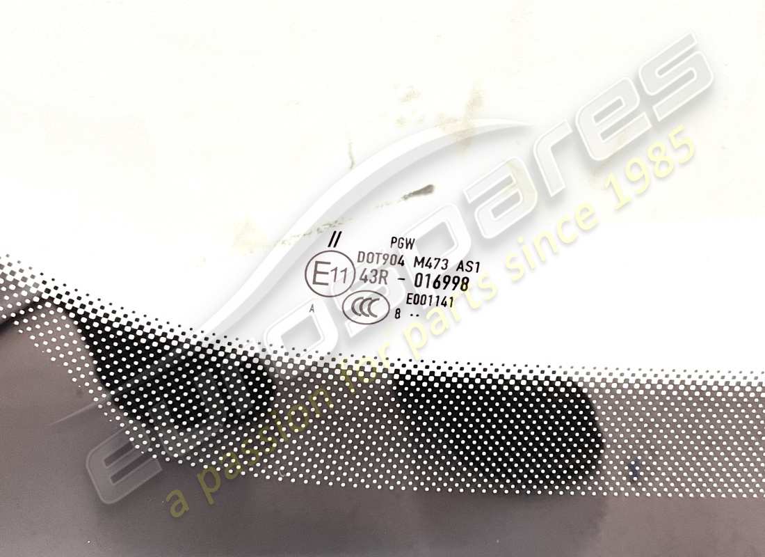 new lamborghini windshield glass. part number 4ml845099b0p0 (2)