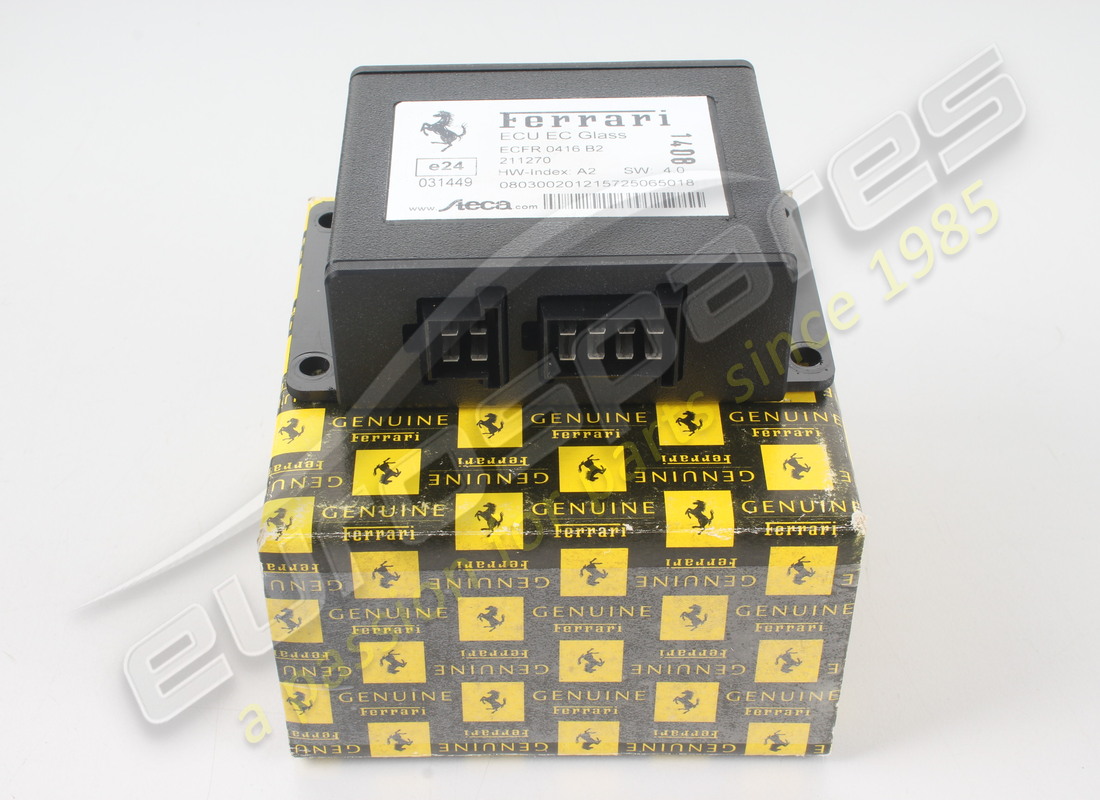 NEW FERRARI CENTRALINA CONTR.ELETTROCROM. PART NUMBER 211270 (1) new ferrari centralina contr.elettrocrom. part number 211270 (1)