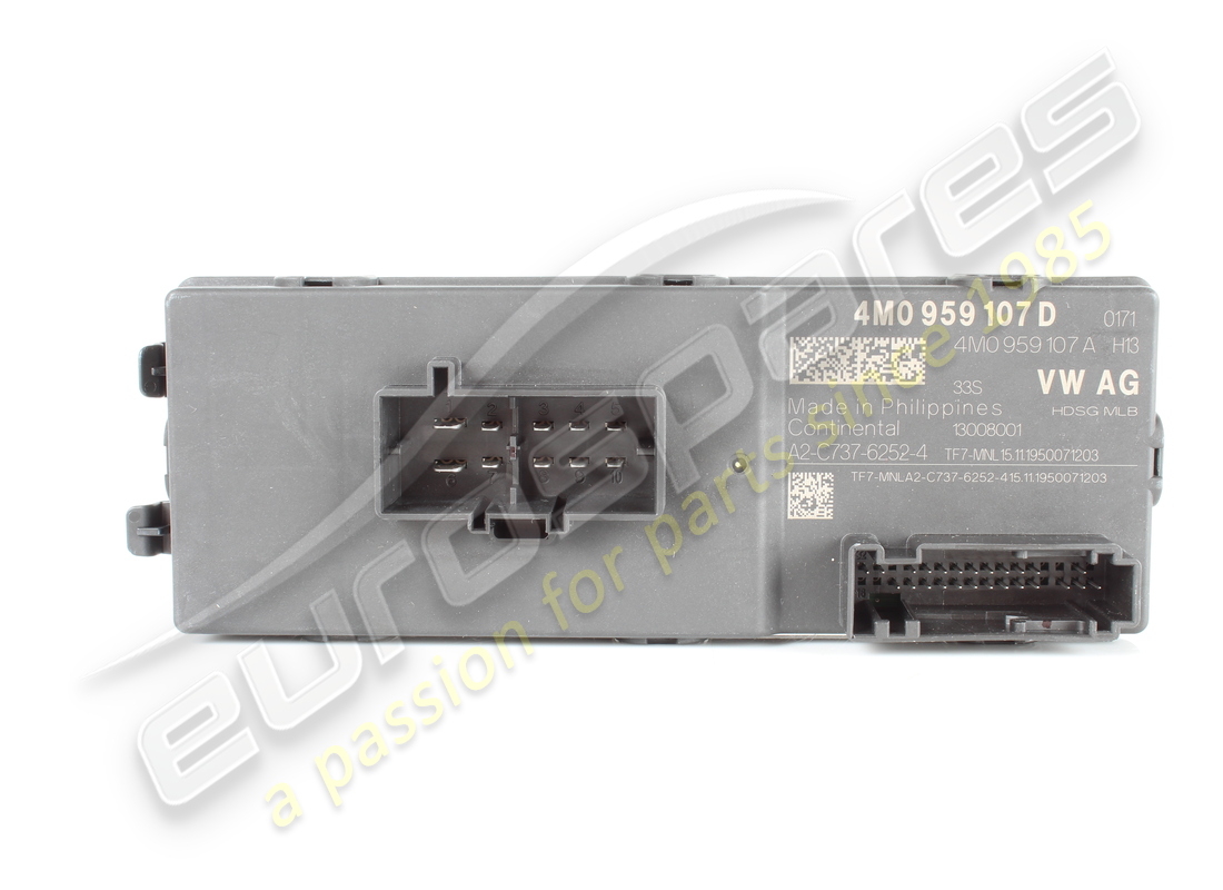 USED Lamborghini CONTROL,TRUNK LID DIAG-ADR: 06D . PART NUMBER 4M0959107D (1)