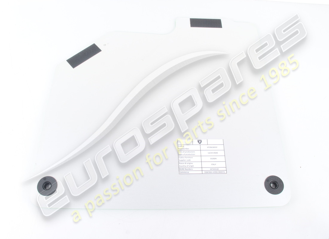 new lamborghini floor mat. part number 4t2864435j (3)