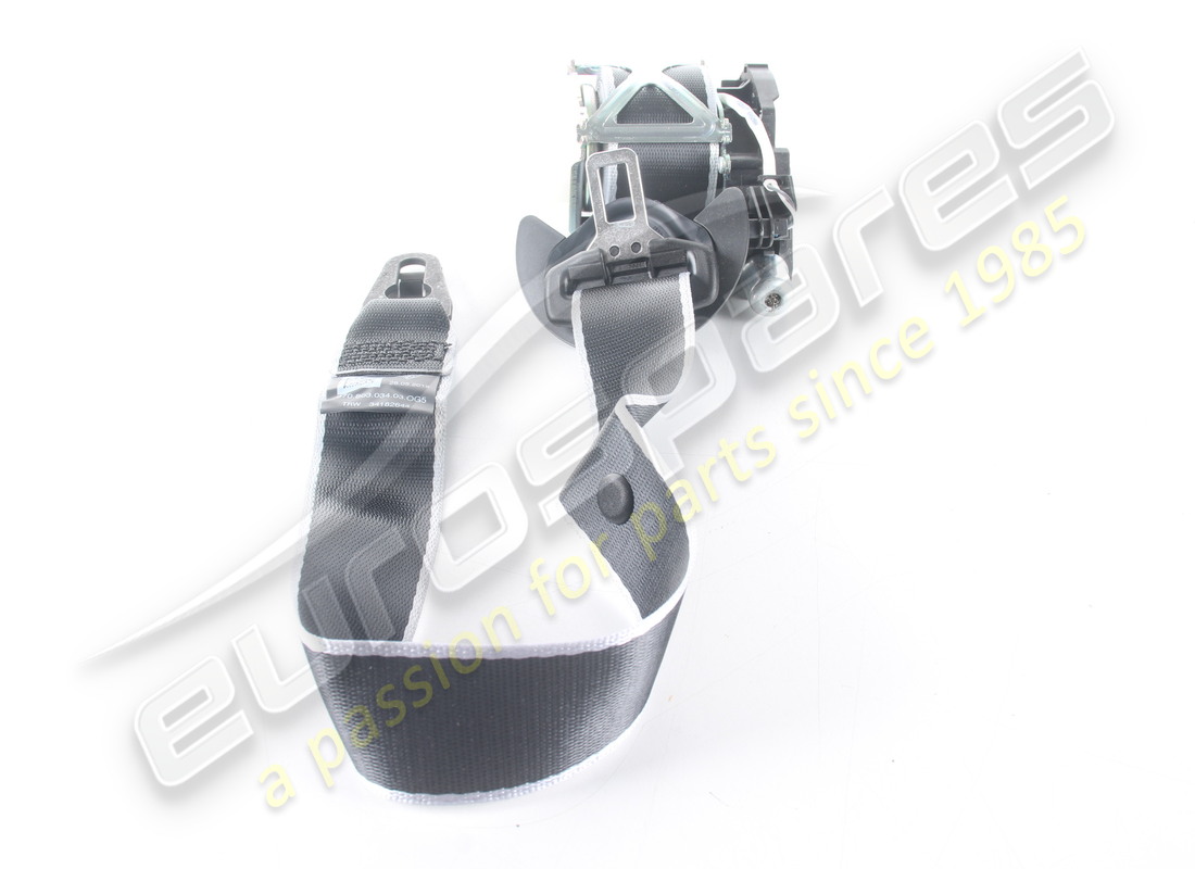 new porsche 3-point belt black/silver. part number 97080303403og5 (3)