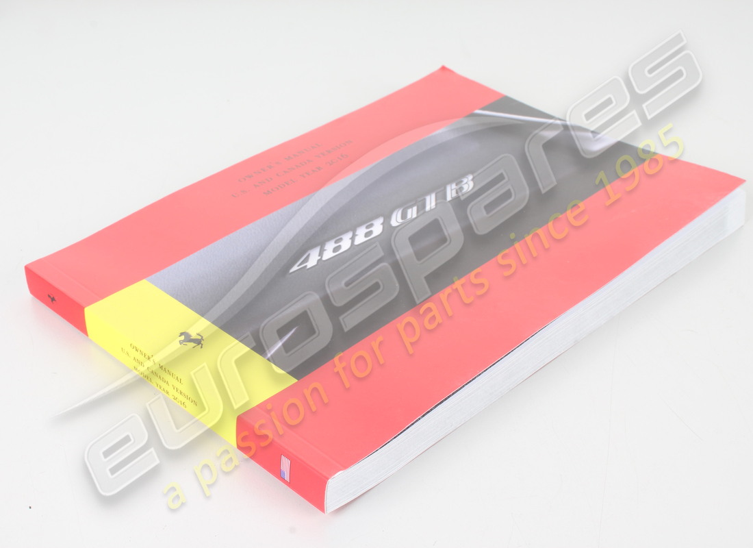 NEW FERRARI OWNER'S MANUAL. PART NUMBER 87578200 (2) new ferrari owner's manual. part number 87578200 (2)