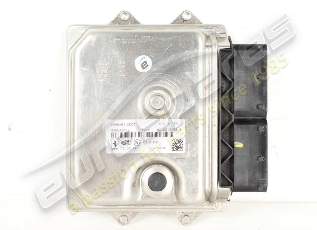 USED FERRARI ECU 10PTE FORNITURA COMPLETE OTOP. PART NUMBER 786494 (1) used ferrari ecu 10pte fornitura complete otop. part number 786494 (1)