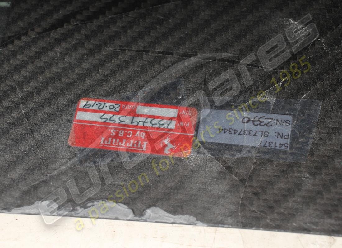 NEW (OTHER) FERRARI COMPLETE RH UNDERDOOR TRIM. PART NUMBER 766048 (2) new (other) ferrari complete rh underdoor trim. part number 766048 (2)