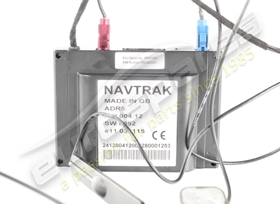 USED FERRARI ADR5 SATELLITE ANTI-THEFT SYSTEM ECU. PART NUMBER 235627 (2) used ferrari adr5 satellite anti-theft system ecu. part number 235627 (2)