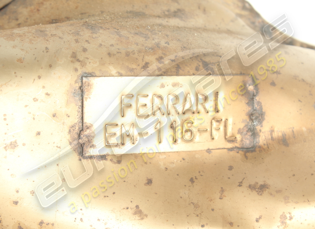 USED FERRARI EXHAUST MANIFOLD LH FRONT. PART NUMBER 154366 (3) used ferrari exhaust manifold lh front. part number 154366 (3)